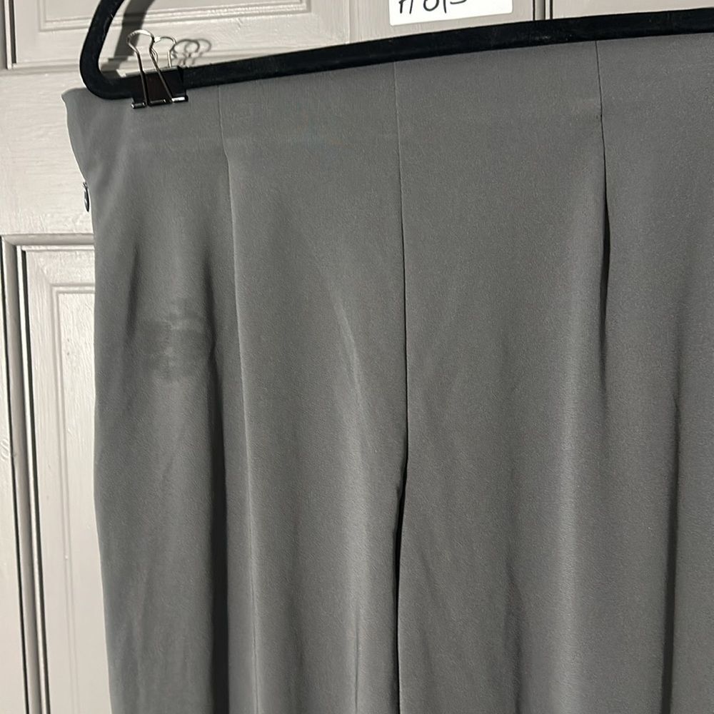 H by halston grey wide leg pant - Picture 5 of 7